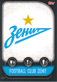 Club Badge Zenit Petersburg 2019/20 Topps Match Attax CL #ZEN1